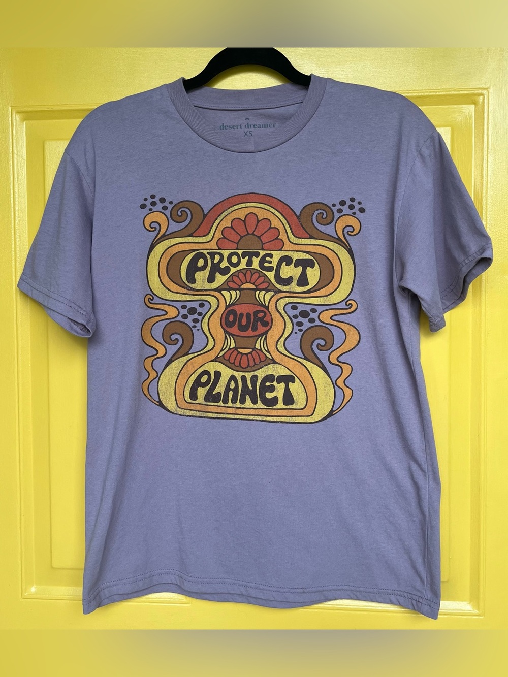 Protect Our Planet Graphic Tee Desert Dreamer Women’s Graphic Tee, Size XS